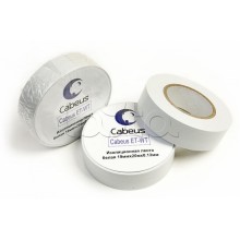 Лента изоляционная (белая) Cabeus ET-WT
