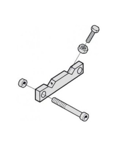 Ограничит. нижний с крепл. G4000 и G2500 Came 119RIG059 в Химках Запчасти для шлагбаумов и автоматики Pintop.ru