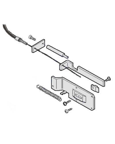 Механизм разблокировки G12000 Came 119RIG103 в Химках Запчасти для шлагбаумов и автоматики Pintop.ru