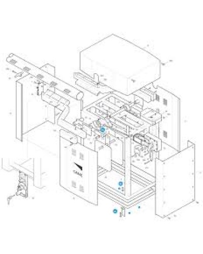 Дверца тумбы G4040I G4041I Came 119RIG174 в Химках Запчасти для шлагбаумов и автоматики Pintop.ru