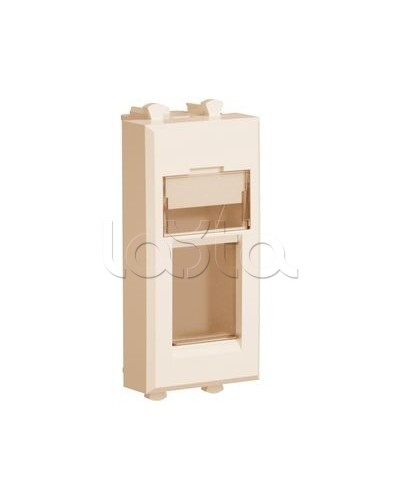 Адаптер для Keystone Ванильная дымка Avanti, 1 мод DKC 4405201 в Химках Аксессуары для стоек и шкафов Pintop.ru