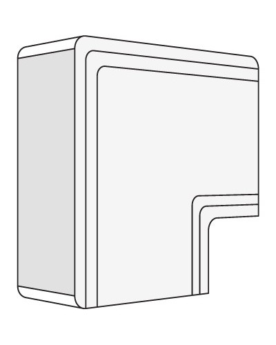 Угол плоский NPAN 60x60 мм DKC 01743 в Химках Аксессуары для кабель-канала Pintop.ru