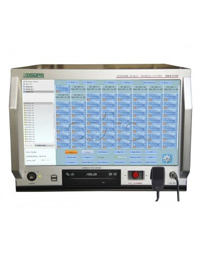 Блок управления центральный DSPPA MAG-6182 в Химках Система оповещения и трансляции Dsppa Pintop.ru