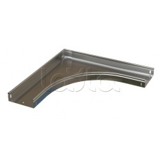 Угол 90° горизонтальный плавный Hyperline RST-AHS90-500-80-0,8-R100-SZ