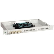 ITK 1U кросс укомплектованный: LC (duplex) 12шт;(OM4) (FOBX24-1U-12LCUD04)