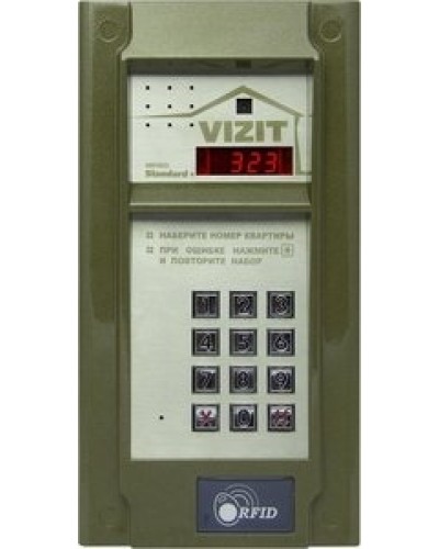 Блок вызова домофона Vizit БВД-323FCP в Химках Блоки вызова многоабонентные Pintop.ru